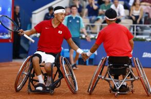 小田凱人、三木拓也組、金メダルならず 決勝で英国組に敗れ銀メダル　男子ダブルス決勝