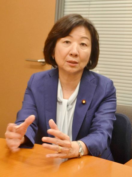 野田聖子氏「人口減、一番の有事」　自民総裁選、推薦人確保「射程」