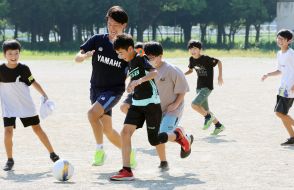 Ｊ１磐田　ＤＦ鈴木海音が母校でパリ五輪出場報告…目標はＡ代表入り