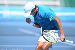 川橋勇太が第1シード撃破、シングルス4強を日本勢が独占 [UCHIYAMA CUP WEEK1／テニス]