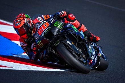 新シャシー導入のヤマハ、クアルタラロが予選Q2進出「もう少しグリップを上げたい」／MotoGP第13戦サンマリノGP