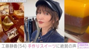 工藤静香「ゼラチン大会」 手作りスイーツに驚きの声 「自分で作れるんだ！すご！」