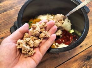 日清食品の「謎うなぎ丼」も。スーパーでも見かける代替食品。大豆ミート、豆乳だけじゃない！メリット、デメリットは？