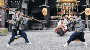 宮獅子や神輿、港町活気　小松で安宅まつり開幕