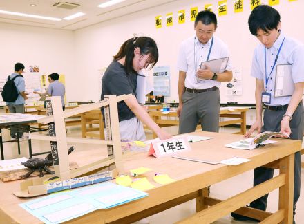 山路さんは液状化研究　特選Aは7点　三重・松阪市内小中生が理科研究