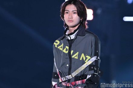 市村正親の長男・市村優汰、個性派ファッション着こなす【TGC 2024 A／W】