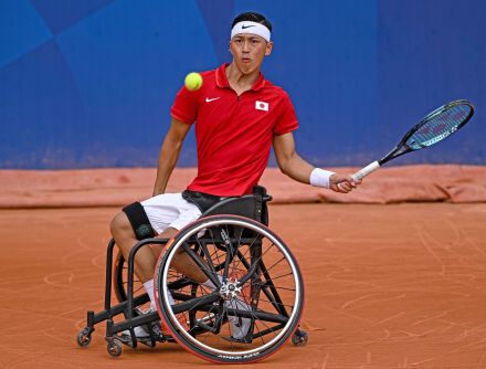 小田凱人 頂上決戦へ パラ金メダルかけ世界1位と対戦、決勝は7日夜開始＜車いすテニス＞