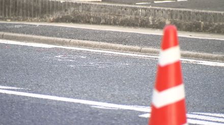 「頭部から出血している」福岡・北九州市の国道で倒れている男性見つかる…病院に搬送後死亡　事故と事件の両面で捜査