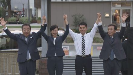 名古屋に4候補者がそろって街頭演説　立憲民主党代表選きょう告示