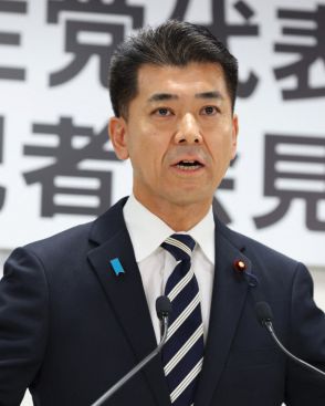 泉健太氏「政権担えば官僚と協働し産業を伸ばす」　代表選所信表明