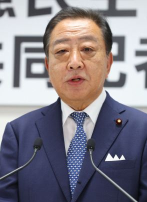 野田佳彦氏「今の政治状況に強い危機感」　代表選所信表明