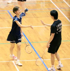 渡辺勇大「若い選手と一緒に強く」１８歳の田口真彩と組み再出発　五輪２大会銅メダル“ワタガシ”ペア解消後初戦…バドミントン全日本社会人