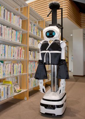 蔵書管理に強力助っ人　平泉・エピカ　ロボット 全国初導入　画像解析AIシステム搭載