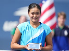 16歳の園部八奏、決勝でイギリス選手に敗れ惜しくも準優勝。日本人女子55年ぶりの快挙ならず[全米オープンジュニア]【テニス】