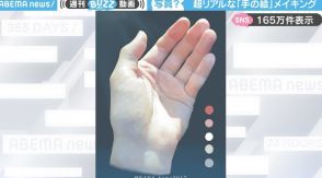 1790万件表示の投稿写真『リアルすぎる手の絵』のメイキング動画に「神が人間を創造する様子を見た気がする」と驚きの声