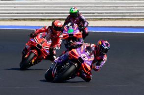 【MotoGP】バニャイヤ、またもスプリントでマルティンに敗れる。スタート失敗でポイント差は26に広がる「自分に腹が立つ」