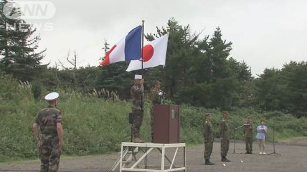 陸上自衛隊が仏陸軍と国内初の共同訓練　ゲリラ戦を想定