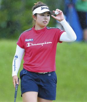 【女子ゴルフ】山下美夢有、「ミスのリカバリーができた」１打差18アンダー２位