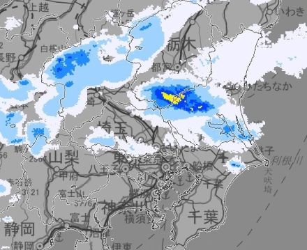 【関東甲信】あす9日夜遅くにかけて局地的に雷を伴った“滝のような非常に激しい雨”が降る所も【午後6時更新】低い土地の浸水、土砂災害、河川の増水や氾濫に警戒・注意