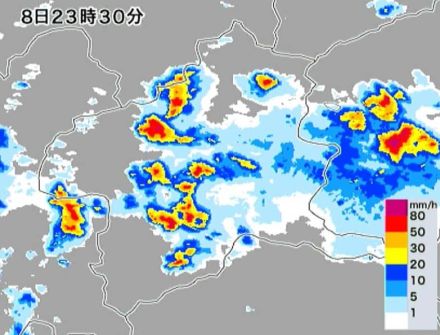 群馬・富岡市と安中市に記録的短時間大雨情報