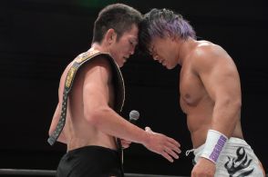 【DDT】KO-D無差別級王座は挑戦者・遠藤哲哉を退けた青木真也が初防衛！