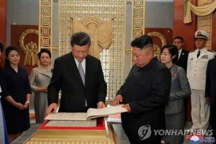 中国の習主席が金正恩氏に祝電　新年以来9か月ぶり＝疎遠さ反映？　