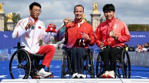 【パリ・パラ】 マラソンで日本勢、銅メダル2個を獲得　車いすの鈴木朋樹と視覚障害の道下美里