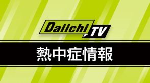 【速報】熱中症の疑いで高齢者５人を含む男女計７人を救急搬送…うち２人が中等症（静岡）