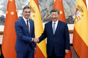 習近平氏、スペイン首相と会談　ノルウェー首相も