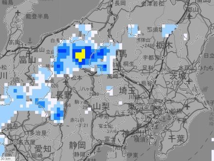 （関東甲信気象情報】日中は強い日差しが照りつけるも、昼過ぎから夜のはじめ頃にかけて局地的に雷を伴った“激しい雨”の降る所もある見込み