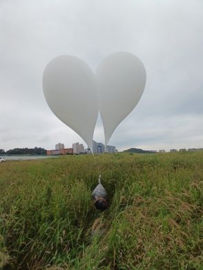 北朝鮮の汚物風船の起爆装置による火災相次ぐ…５日前に火事の工場でタイマー発見＝韓国