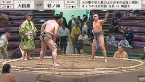 “芸術的”で美しい四股に惚れ惚れ…序二段力士の膝から先が“ピン”打点が高い姿にファン熱視線