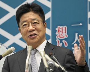 加藤元官房長官が出馬表明　「国民所得倍増を最優先」