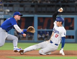 大谷、今季47盗塁　2安打もアーチなし―米大リーグ