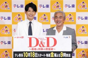 テレ東新ドラマの注目は藤木直人＆寺島進の医者＆刑事の異色バディもの　編成説明会に登場