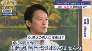 議員“全員”が辞職を要求へ　“パワハラ疑惑”知事どうする？