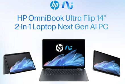 HPがインテルの新CPU「CoreUltra2」搭載の2in1ノート「HP OmniBook Ultra Flip 14」発売!