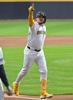 ブルワーズのアダメズが初回タイムリーで、再び大谷翔平抜く１０２打点目