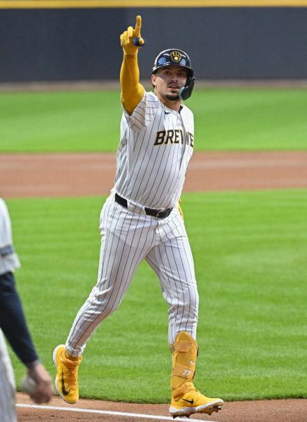 ブルワーズのアダメズが初回タイムリーで、再び大谷翔平抜く１０２打点目