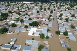 ナイジェリア北東部で大規模浸水 2万3000世帯超に被害