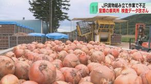 「不便で困ってしまう」タマネギ農家は困惑　輸送能力が１割低下　ＪＲ貨物の車両組み立て不正