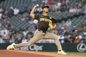 ダルビッシュ５回２失点で復帰後初勝利の今季５勝目　野茂英雄に並ぶ歴代２位タイの日米通算２０１勝