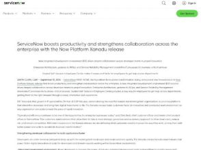 ServiceNow、開発者のコラボレーションを強化したNow Platformの最新版「Xanadu」をリリース