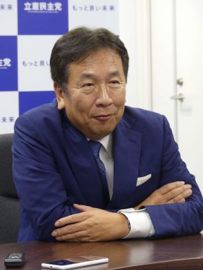 枝野幸男氏、櫻坂46の紅白歌唱曲を胸に挑む戦い「勇気づけられる」／立民代表選インタビュー