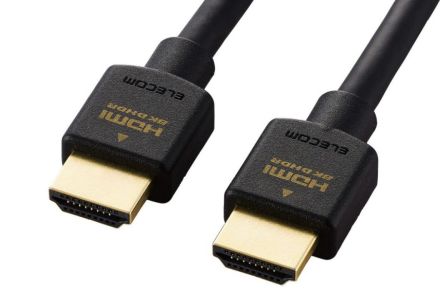 エレコム、最大8K/60Hz対応のウルトラハイスピードHDMI。1mから5mまでラインナップ