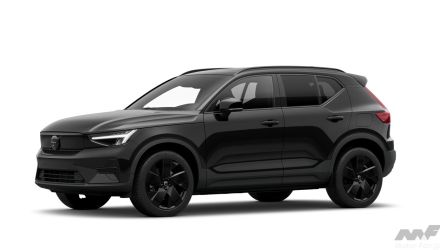 ボルボのEV「XC40リチャージ」が「EX40」に車名変更、あわせて特別仕様車「ブラックエディション」が登場！