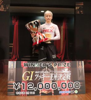 【ボートレース】松井繁が通算60度目のG1制覇、賞金ランク13位で年末GPへ前進／津G1