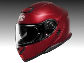 【新製品】SHOEI NEOTEC3(ネオテック スリー)に新色「ガーネットメタリック」が登場！ 今年11月発売予定