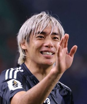 日本代表・MF伊東純也、高速ドリブルで1A「サイドでチャンスをつくれればと…」　約7カ月ぶり復帰で存在感