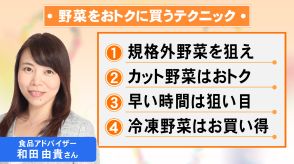 猛暑等で値上がり…食品アドバイザーに聞いた『野菜をおトクに買える4つのテクニック』カット野菜が意外と割安